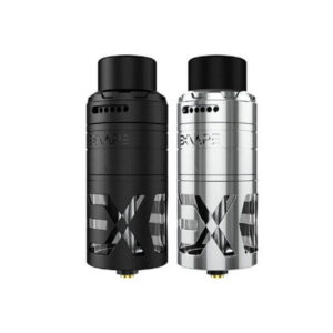 The Exvape eXpromizer TCX DL 25mm RDTA 7ml offers large capacity, adjustable airflow, and excellent flavor, perfect for direct-to-lung vapers seeking