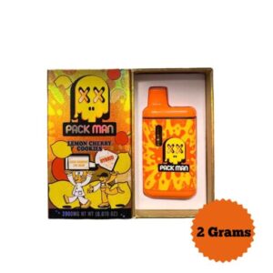 Packman Lemon Cherry Cookies offers a sweet, citrusy flavor with uplifting effects, perfect for creativity, stress relief, and a balanced, relaxing
