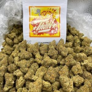 Tajin is a balanced hybrid cannabis strain with uplifting effects, a relaxing body buzz, and a unique flavor profile featuring Tajin Cannabis Weed Strain