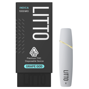 LITTO Disposable Grape God 1G offers sweet, fruity grape flavors with relaxing effects, providing a smooth, convenient vaping experience.
