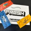 Fresh 2G Disposable delivers smooth, flavorful vapor with 2 grams of premium concentrate, offering long-lasting sessions in a sleek, convenient device.