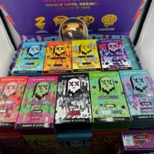 Packman Fruit Tide is a balanced hybrid cannabis strain with fruity, tropical flavors, uplifting effects, and relaxing body buzz, perfect for creative