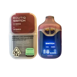 Experience the perfect blend of tangy yuzu and savory ponzu with the Boutiq Disposable V4, offering a unique and refreshing citrus-savory vaping experience.