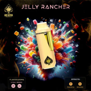 ACE Jelly Rancher delivers a sweet, tangy fruit flavor with balanced effects, offering mental clarity, relaxation, and mood enhancement. Perfect for daytime