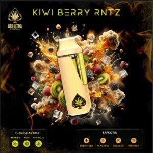 ACE Kiwi Berry RNTZ offers a sweet, tangy fruit flavor with uplifting, relaxing effects, perfect for creativity, stress relief, and daytime use.