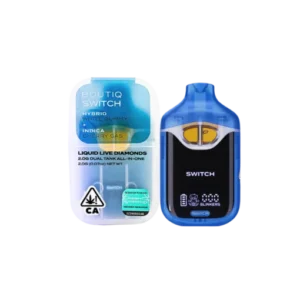 Enjoy a delicious fusion of sweet cherry and smooth white gummy with the Boutiq Disposable V4, offering a flavorful and satisfying vape experience.