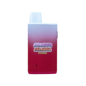 LVLS – Diamond Peaches is a hybrid strain offering balanced euphoria, creativity, and relaxation with sweet, fruity peach flavors and calming effects.