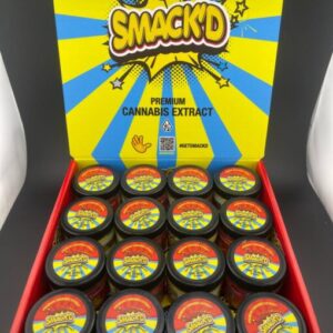 Smack’d Crumble Wax Concentrate offers high potency, exceptional flavor, and versatility for dabbing, delivering intense effects and smooth, clean vapor.