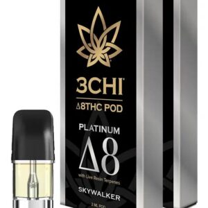 3CHI | Platinum Delta-8 THC Vape Pod - Skywalker | 2g Disposable Vape Pod