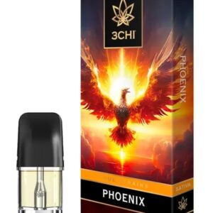 3CHI | True Strain THC Vape Pod - Phoenix | Sativa - 2g Disposable Vape Pod