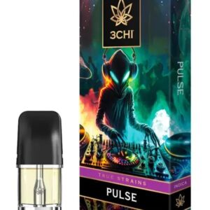 3CHI | True Strain THC Vape Pod - Pulse | Indica - 2g Disposable Vape Pod