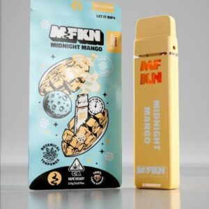 Savor the sweet, tropical flavor of ripe mango with MFKN 2G Disposable Midnight Mango, offering a smooth, refreshing, and convenient vape experience.