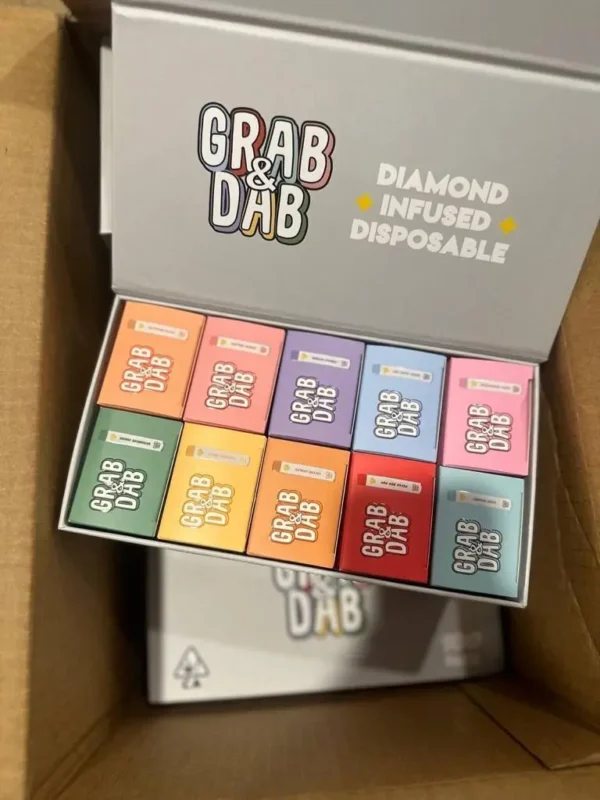 Grab & Dab 2G Disposables offer convenient, high-quality cannabis vaping with rich flavors, smooth vapor, and long-lasting effects in agrab and dabs