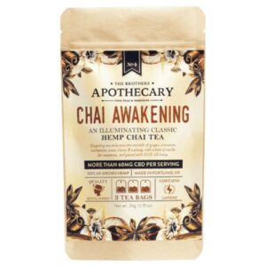 Brothers Apothecary | Chai Awakening CBD Tea | 60mg CBD - 3 Count