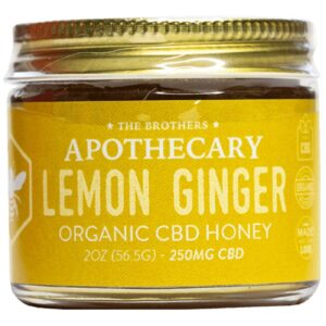 Brothers Apothecary | Lemon Ginger CBD Honey | 250mg CBD – 2oz