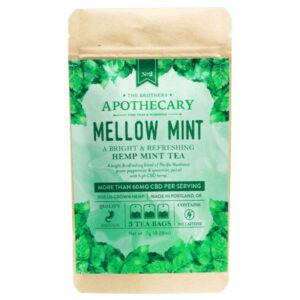 Brothers Apothecary | Mellow Mint CBD Tea | 60mg CBD - 3 Count