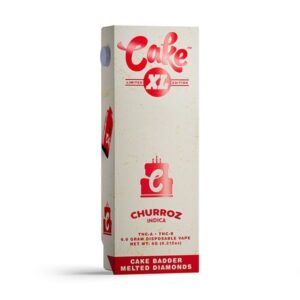 Cake | Churroz THC Vape Pen | with Cake Badder Melted Diamonds - XL - 6g