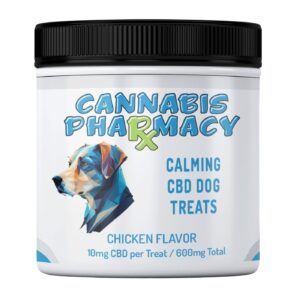 Cannabis Pharmacy Calming CBD Dog Treats - 600mg - 60ct