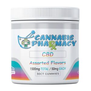 Cannabis Pharmacy CBD Gummies | 50mg - Assorted Flavor - 30ct