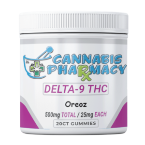 Cannabis Pharmacy Delta-9 THC Gummies | 25mg - Oreoz - 20ct