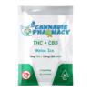 Cannabis Pharmacy THC Blend CBD Gummies | 100mg CBD + 10mg Delta 9 THC - Melon Ice - 2ct