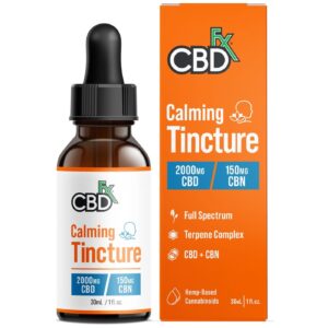 CBDfx | Calming Tincture | 2000mg CBD + 150mg CBN - 30mL