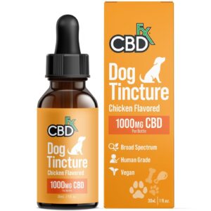 CBDfx | CBD Dog Tincture | 1000mg CBD 30mL
