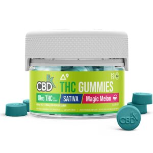 CBDfx | Delta-9 THC Gummies Magic Melon | 10mg THC + 30mg CBD-(40ct)
