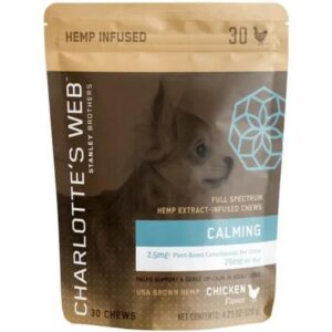 Charlotte’s Web | CBD Chews For Dogs Calming | 30 Count