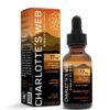 Charlotte’s Web Full Spectrum CBD Oil Orange Blossom offers 17mg CBD per 30mL. Enjoy relaxation, stress relief, and wellness in a refreshing flavor.