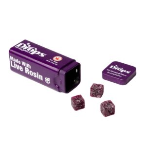 Drops | THC Gummies - Heavy Blackberry | 10:1 D9 to CBD Drops Gummies - 20ct