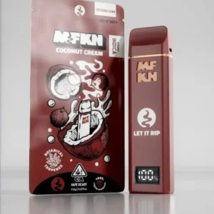 Enjoy a smooth, tropical escape with MFKN Disposable 2G Coconut Cream, offering rich coconut flavor and a hassle-free, long-lasting vape experience.