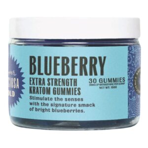 Super Speciosa Extra Strength Kratom Gummies in Blueberry offer a potent, flavorful, and convenient way to enjoy kratom’s benefits in 30ct.