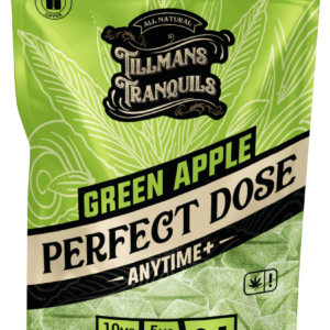 Tillmans Tranquils | 25:1 CBD:Delta-9 THC Gummy (15ct) - 260mg - Sour Apple