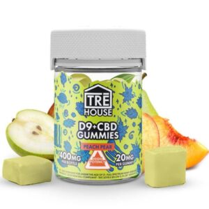 TRE House | 1:1 THC & CBD Gummies - Peach Pear | 20mg - 20ct