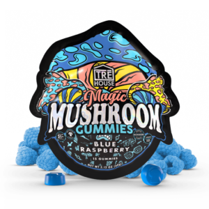 TRE House | Blue Raspberry Magic Mushroom Gummies | 15ct