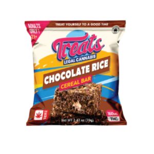 Treats | 25:1 CBD:Delta-9 THC Cereal Bar | Chocolate - 2600mg (2500:100)
