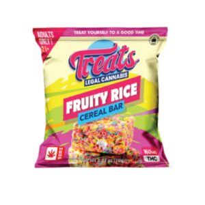 Treats | 25:1 CBD:Delta-9 THC Cereal Bar | Fruity - 2600mg (2500:100)