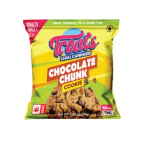 Treats | 25:1 CBD:Delta-9 THC Chocolate Chunk Cookie | 2600mg (2500:100)