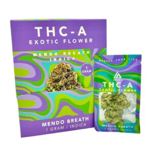 Uplift | 1g Mendo Breath - Exotic THCA Flower | Indica THCA Bud