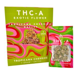 Uplift | 1g Tropicana Cherries - Exotic THCA Flower | Sativa THCA Bud