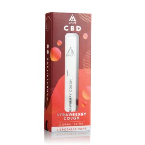 Uplift | CBD Vape - Strawberry Cough | 2g CBD Disposable Vape Pen