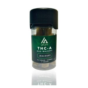 Uplift | Dog Walkers Pre Rolls - Jealousy | .5g THCA Flower 7ct - Hybrid