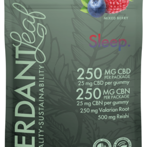 Verdant Leaf | Mushroom Gummies - Sleep Blend | Mushroom Nootropics with 25mg of CBN - 10ct