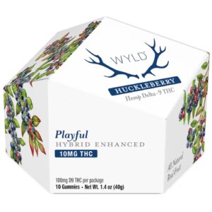 WYLD | Huckleberry Gummies | 10mg Delta-9 THC - 10 Count