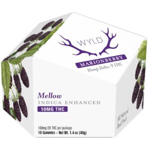 WYLD | Marionberry Gummies | 10mg Delta-9 THC - 10 Count